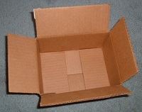 Used cardboard box