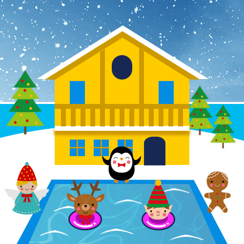 Advent Calendar Day 23 Holiday Home Insurance - 5 characters in pool