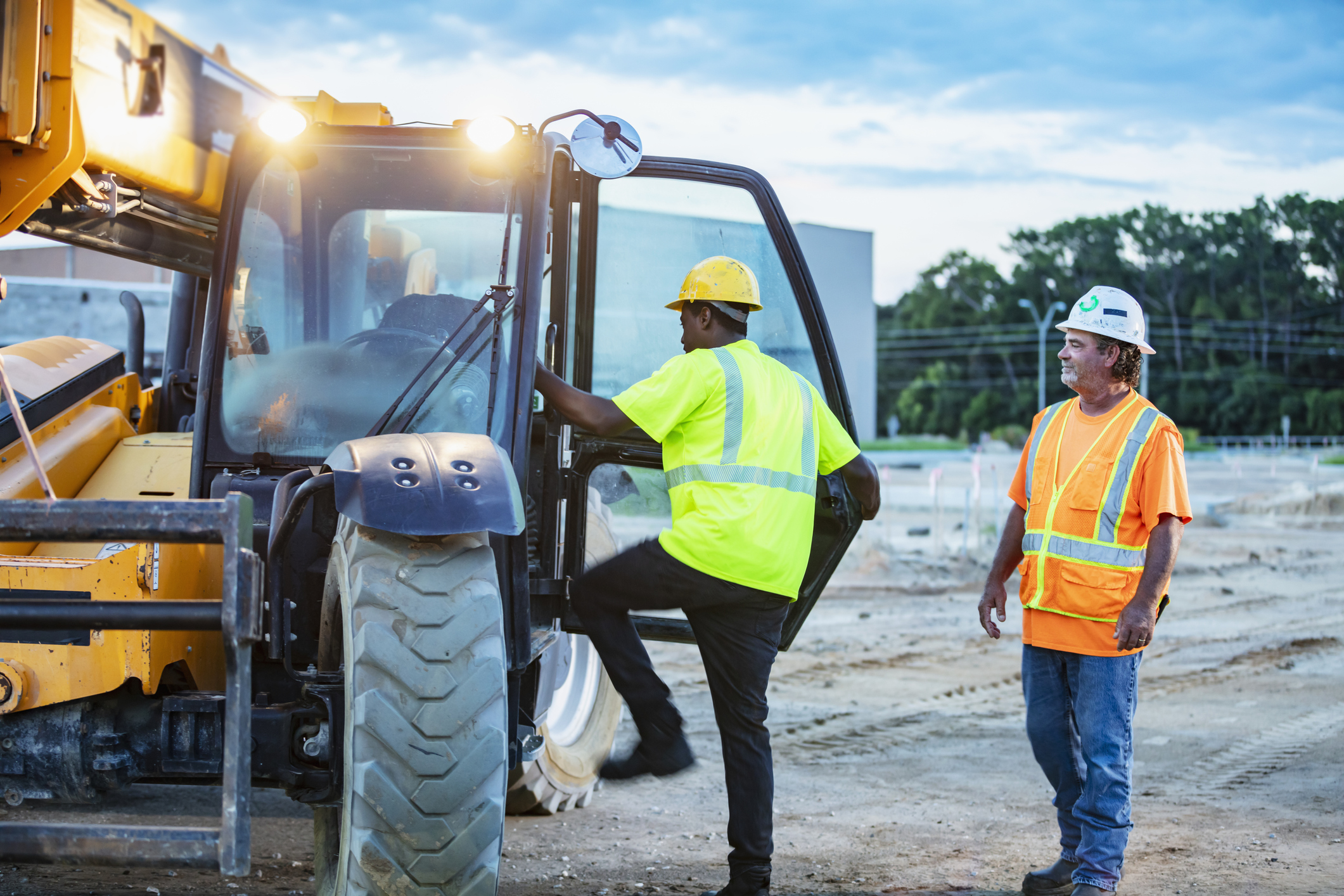 Hired in plant header