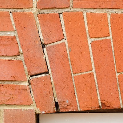 Cracks In Mortar Around A Lintel Cracks In Mortar Around A Lintel