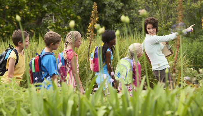 School Pupils Enjoy Class Trip To The Botanic Gardens