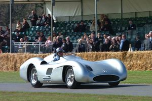 A 1954 Mercedes-Benz W196R Formula One racing single-seater went for a record-breaking £19m in 2013
